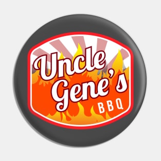 Uncle Gene’s BBQ Logo Pin