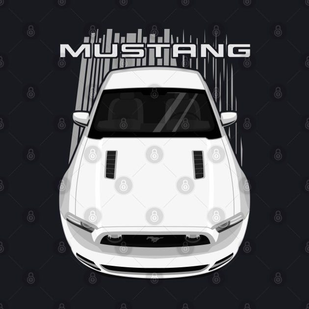 Mustang GT 2013 to 2014 - White by V8social