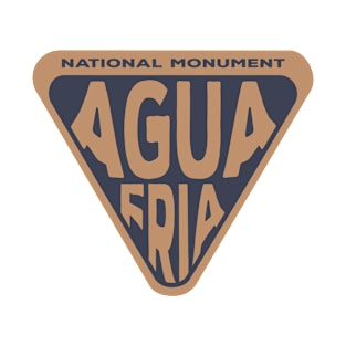 Agua Fria National Monument name triangle T-Shirt