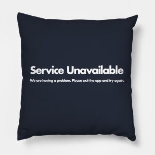 DPlus Service Unavailable Pillow