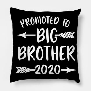 Promoted to Big Brother est 2020 Vintage T-Shirt Pillow