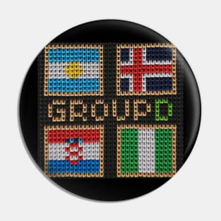 Fifa World Cup Group D Pin