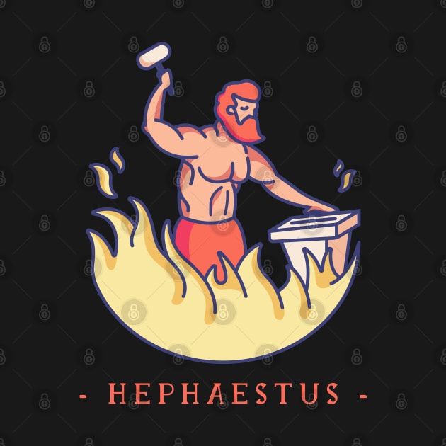 Hepheastus Greek Mythology by MimicGaming