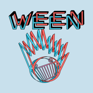 Ween 3 Dimensional Boognish T-Shirt