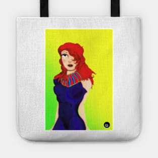 Highlight [ FEMALE Pen Drawing/ Illustration] Tote