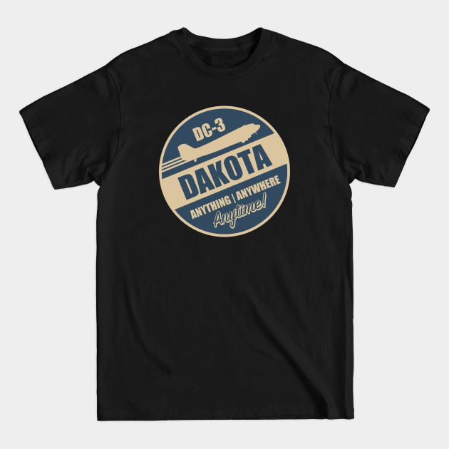 Disover DC-3 Dakota - Classic Aircraft - T-Shirt