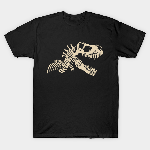 Discover T-Rex Dinosaur Skeleton - Dinosaur Skeleton - T-Shirt