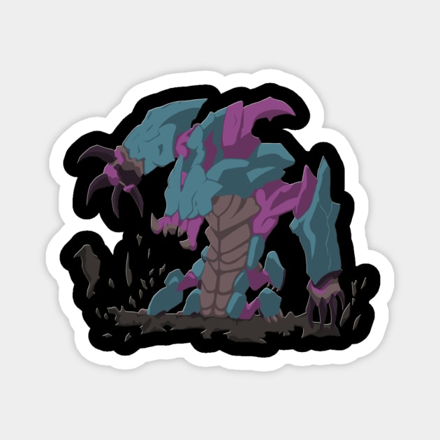 rek'sai Magnet by potmasiero