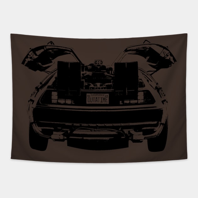 OUTATIME Tapestry by MindsparkCreative