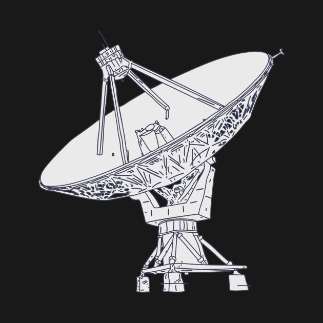 Very Large Array - Radio Telescope - Space Contact by DeWinnes