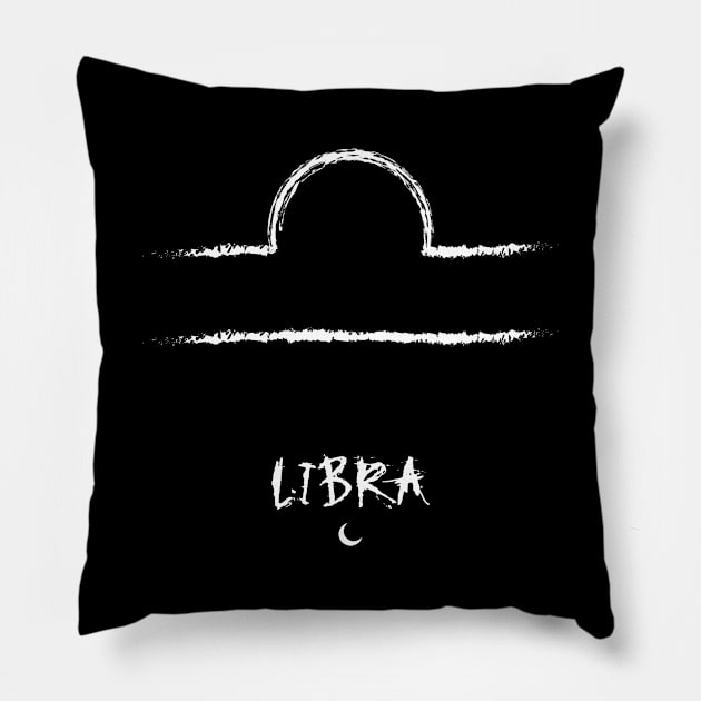 Libra Pillow by Scailaret