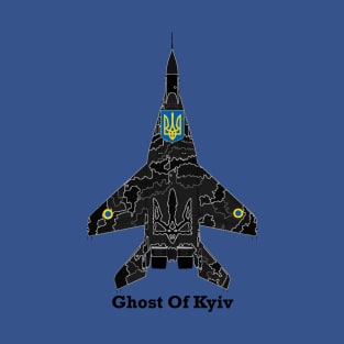 RIP Ghost of Kyiv Front and Back T-Shirt