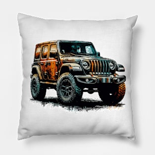 Jeep Wrangler Pillow