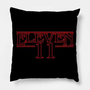 Eleven 11 stranger things Pillow