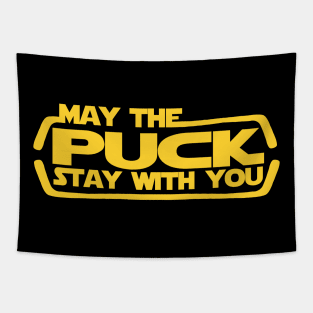 May the puck stay with you Tapestry