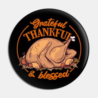 Funny ThanksGiving Turkey Pin