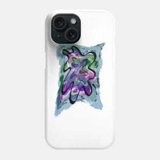 Ink Splot Outline Phone Case