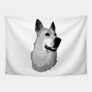 White German Shepherd Swiss Shepherd Tapestry