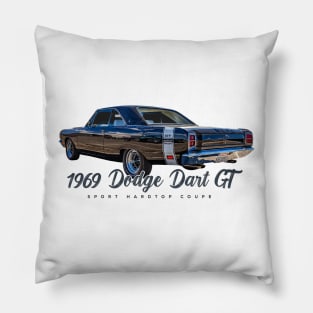 1969 Dodge Dart GT Sport Hardtop Coupe Pillow