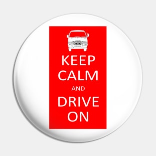 Drive on, Delica! Pin