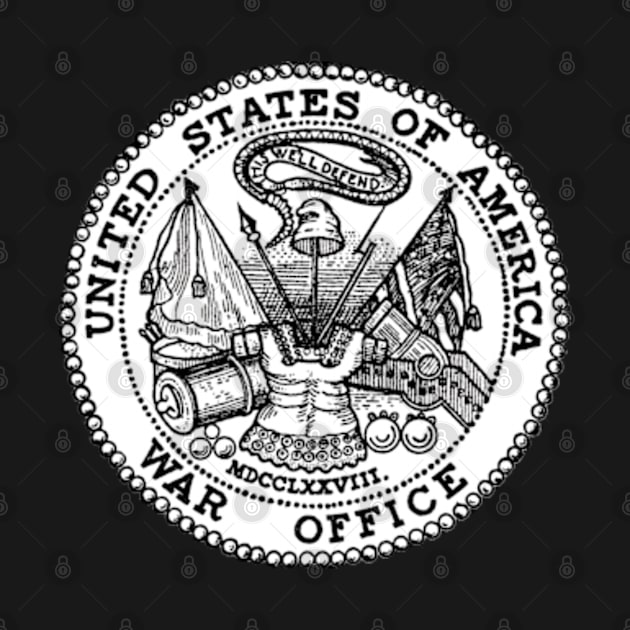 United States War Department World War II by Desert Owl Designs