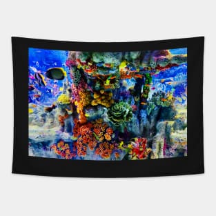 Colorful Fish in the Coral Tapestry