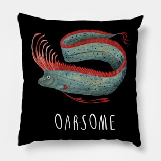 Oarsome - white Pillow