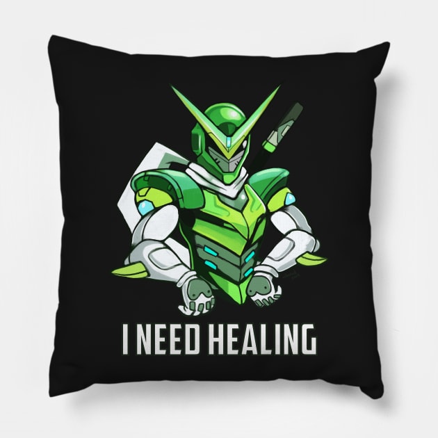 Genji Sentai Pillow by danddurand