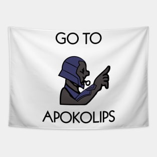 Go to Apokolips Tapestry