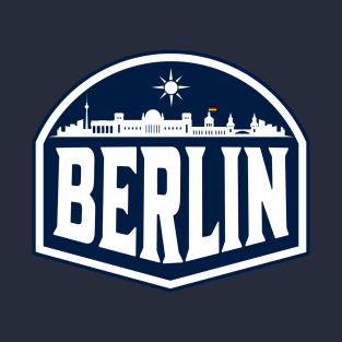 Berlin Germany City Skyline T-Shirt