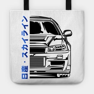 Skyline R34 GTR V Spec Tote