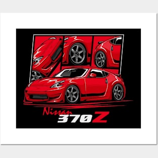 NISSAN 370Z NISMO - Tableau mural sur toile