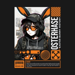 Osterhase Easter Bunny Girl T-Shirt