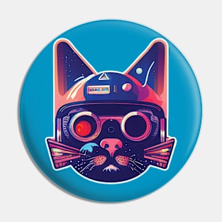 Fun Space Cat 2 Pin