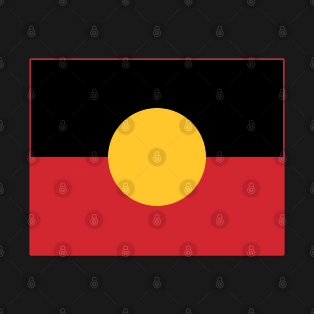 The Aboriginal Flag #7 by SalahBlt