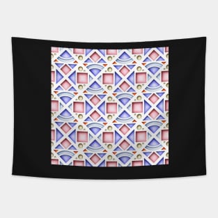 3d Geometric Pattern Tapestry