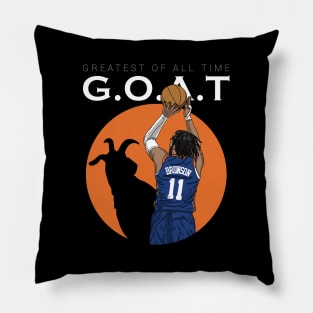 Jalen Brunson GOAT Pillow