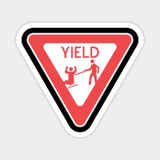 Ye Olde Yield Sign RPG Fan Magnet