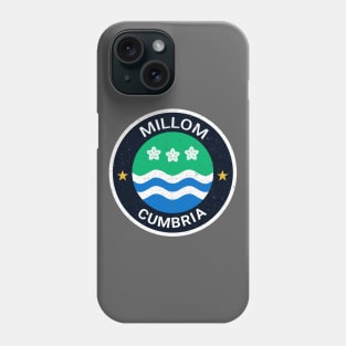 Millom - Cumbria Flag Phone Case