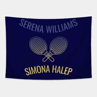 SERENA WILLIAMS X SIMONA HALEP Tapestry