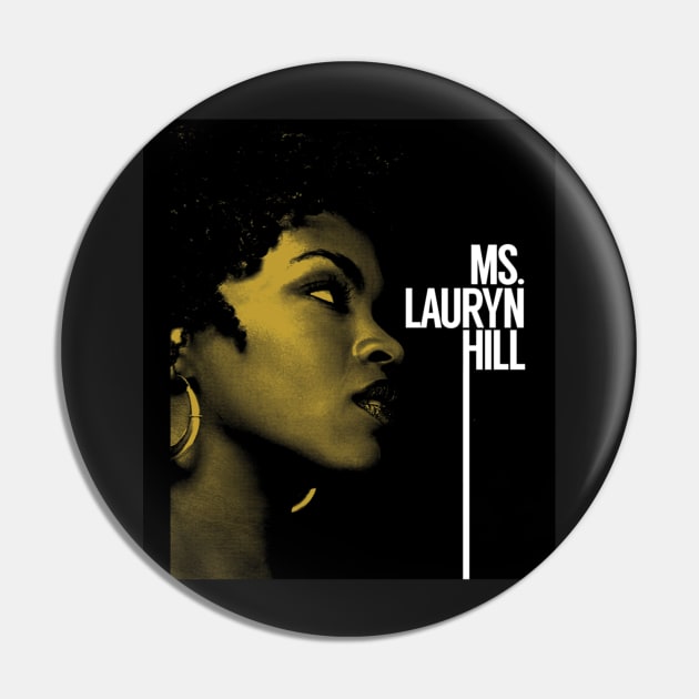 Lauryn Hill. Classic Pin by marcantonioy