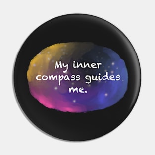 Inspirational affirmation Sticker Pin