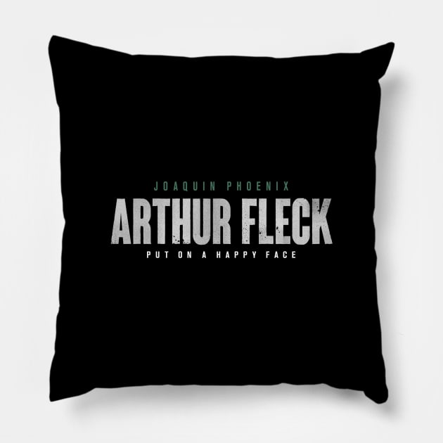 Arthur Fleck Pillow by rahalarts