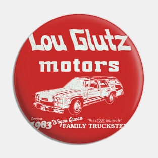 Lou Glutz Motors Pin