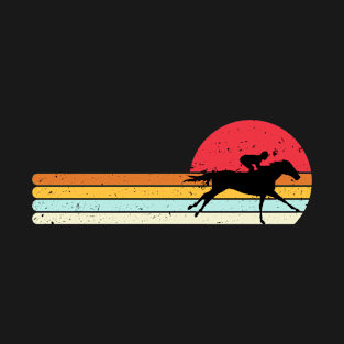 Horse Racing Vintage Horse Lover T-Shirt