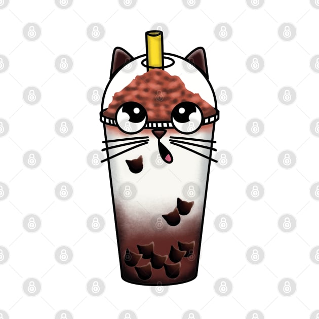 Boba Meow Tea by Nuffypuffy