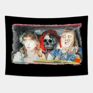 Night Demon tribute (black garments) Tapestry