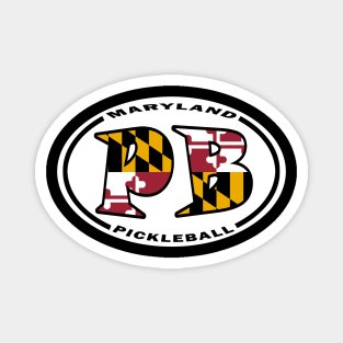 Maryland Pickleball Magnet