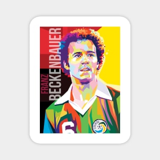 Franz Beckenbauer football legend Magnet