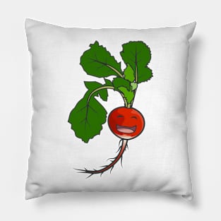 Happy Radish Pillow